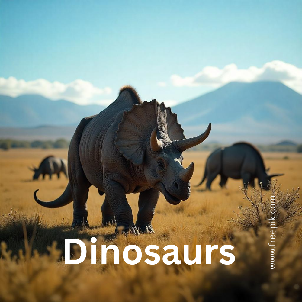 डायनासोर Dinosaur के तीन युग