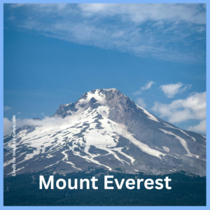 Mount Everest and Mount Kailas