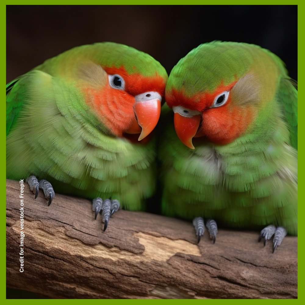 African Love Birds- Prakriti Darshan Nature and Environment Magazine