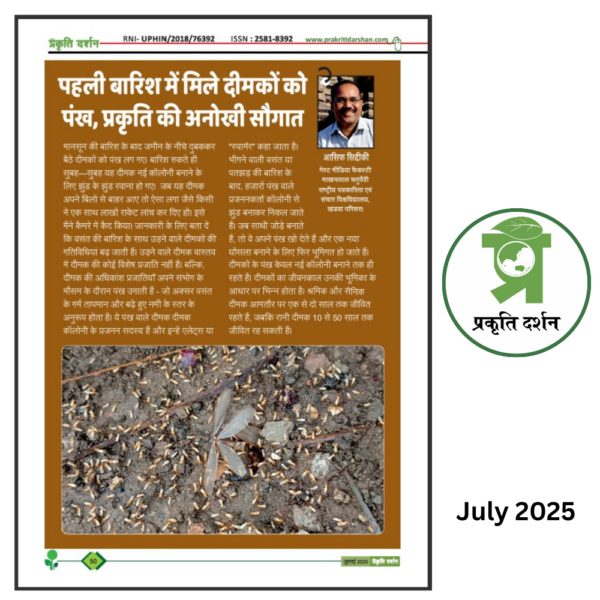 Monsoon- Prakriti Darshan- Nature and Environment Magazine