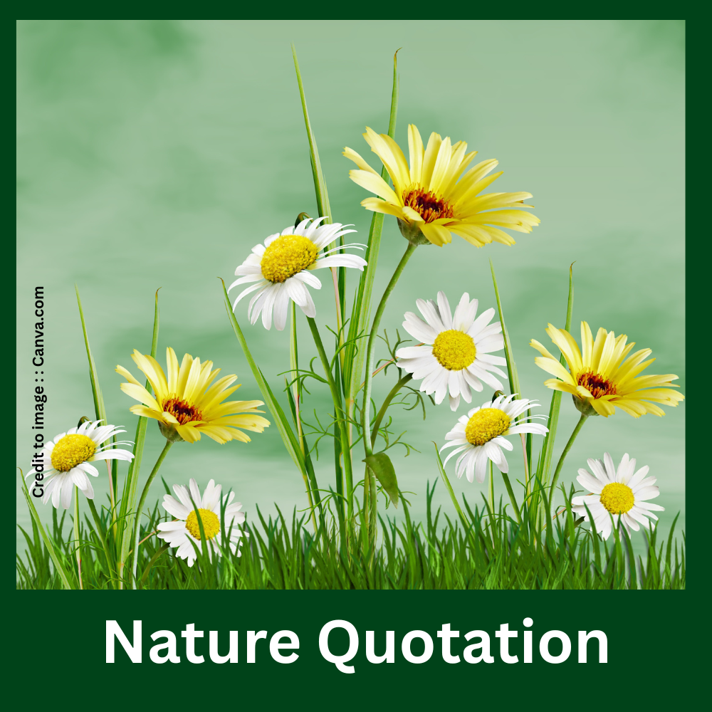 Nature Quotation-Prakriti Darshan- Nature and Environment Magazine