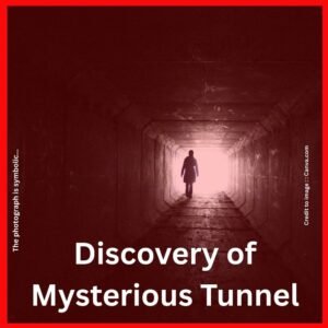 Discovery of mysterious tunnel - Prakriti Darshan Nature and Environment Magazine