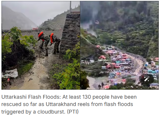 Red Alert in Uttarakhand