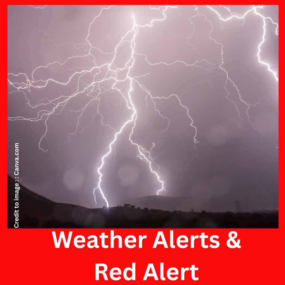 Weather Alert & Red Alert