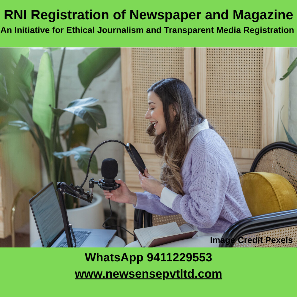 RNI Registration of Newspaper and Magazine