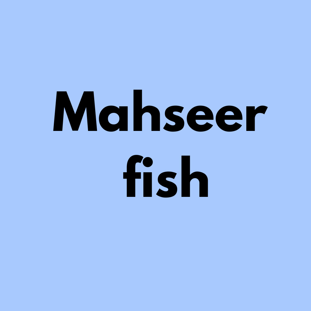 Mahseer fish