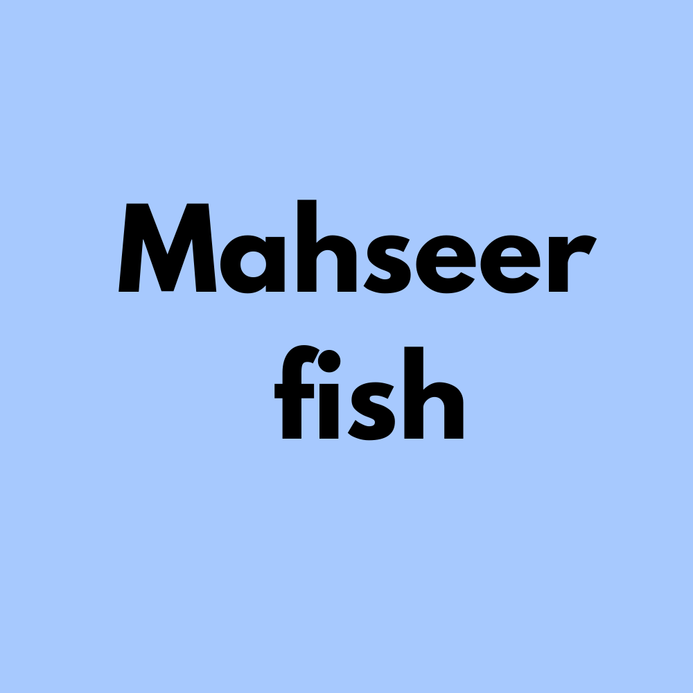 Mahseer fish